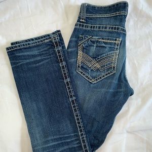 Buckle Black Jeans Sz 30 Regular 30/30 Straight Leg Style BBLA313 Flaws in pics